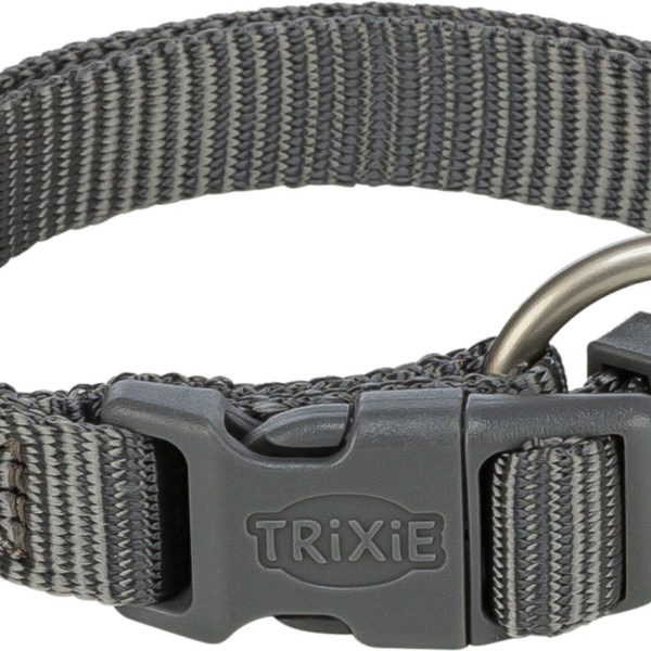 Zgarda Trixie Reglabilă pentru Câini M-L, 35-55 cm, Grafit