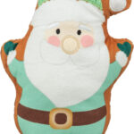 Jucărie Moș Crăciun Plush Trixie, 22 cm, din poliester