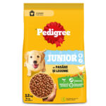 Hrana Uscată Pedigree Junior cu Păsare și Legume, 12 kg