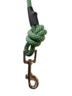 Lesa din frânghie pentru câini, 10 mm x 1.6 m, Verde - Exotic-K - imagine 2