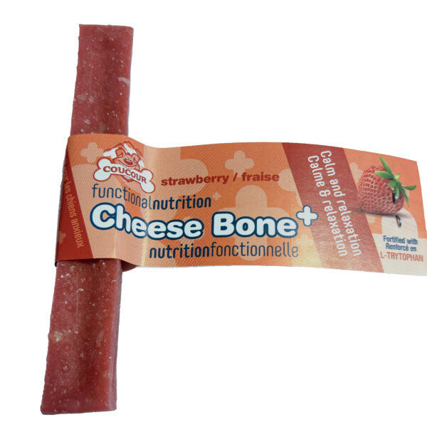 Brânză de Himalaya cu căpșuni pentru câini, 80 g, recompensă naturală