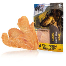 Gustare KIDDOG Feliute Subtiri de Piept de Pui 100% Natural 50g