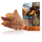 Gustare KIDDOG Super Premium din Piept de Rată, Feliuțe Subțiri, 50g