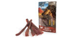 Gustare Premium KIDDOG 100% Limba de Vita, Feliute Subtiri, 50g