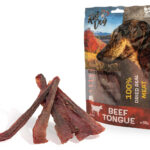 Gustare Premium KIDDOG 100% Limba de Vita, Feliute Subtiri, 50g