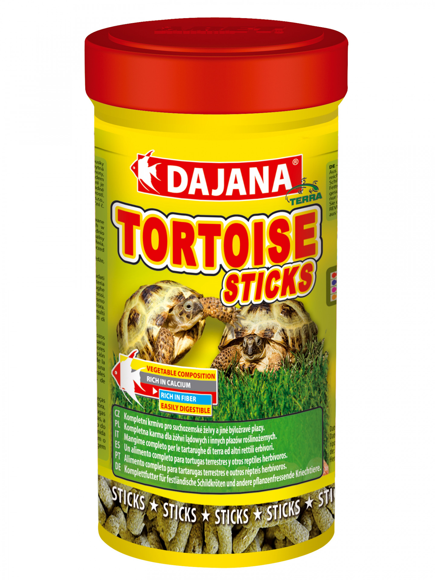 Hrana Dajana pentru Testoase și Reptile, 250 ml - Peleti Vegetali Hrana Dajana pentru Testoase și Reptile, 250 ml - Peleti Vegetali