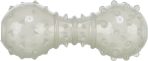 Jucărie pentru câini Trixie, ganteră cu recompense, 12 cm, portocalie - imagine 2
