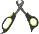 Foarfeca Trixie pentru Gheare din Oțel Inoxidabil, 13 cm, Gri/Verde - imagine 2