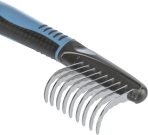Pieptene Descalcitor Trixie cu Dinti Curbati, 19 cm pentru Blană - imagine 2