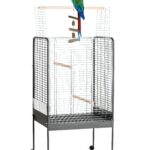 Volier FOP Tiffany Mare pentru Pasari, Zincata, 123.5 cm