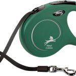Lesa retractabilă Flexi Classic Verde, 5m, pentru câini până la 50kg