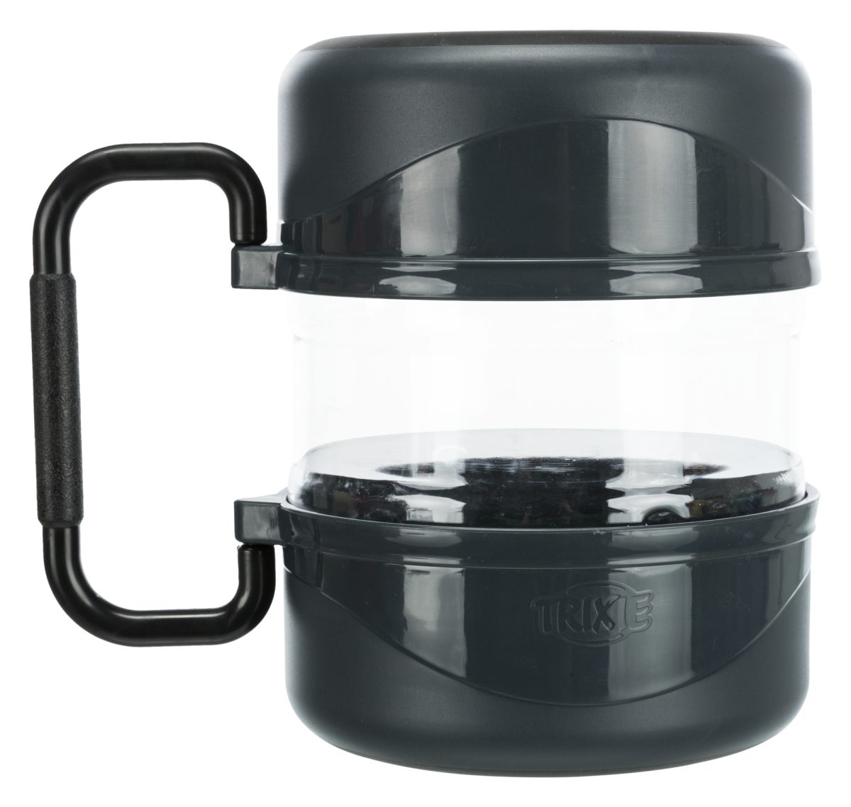 Set De Calatorie, Recipient Apa/Hrana, Plastic, 2 l/2x0.75 l, Gri, 2491