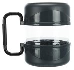 Set De Calatorie, Recipient Apa/Hrana, Plastic, 2 l/2x0.75 l, Gri, 2491