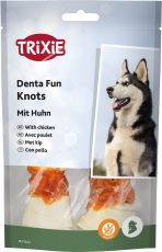 Recompense Pentru Caini, Denta Fun, Oase Innodate Cu Pui, 11 cm /2 buc/70 g 31322