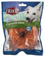 Recompensă pentru câini Trixie Denta Fun Inel cu Pui 110g