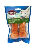 Recompense Denta Fun pentru Câini - Oase Presate cu Pui, 2x60g, 11cm