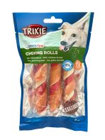 Rulouri Denta Fun cu Pui BBQ pentru Câini - 3 buc, 105g, Trixie