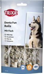 Recompense Pentru Caini, Denta Fun, Rulouri Cu Peste,10 buc/75 g/12 cm, 31387