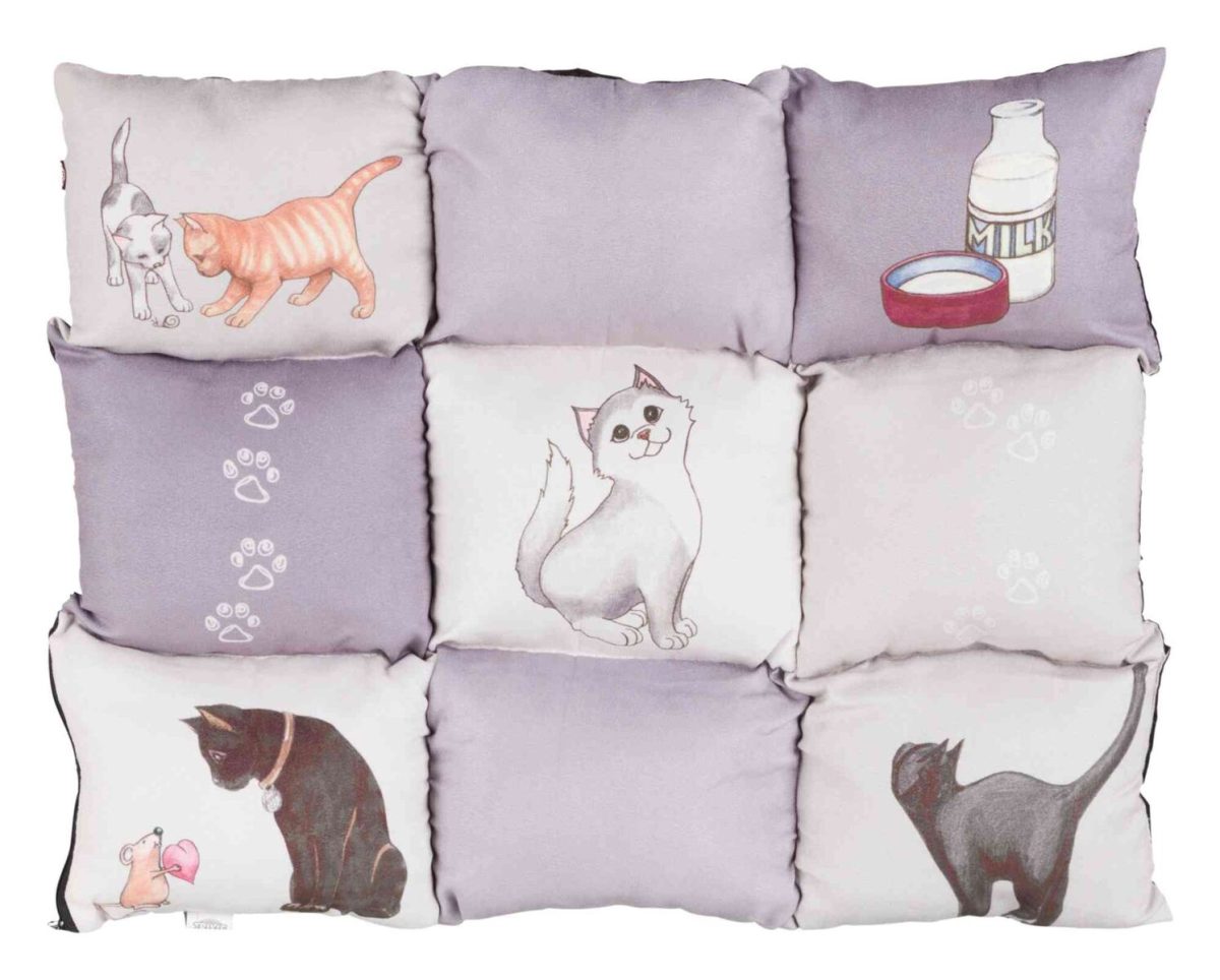 Saltea confortabilă pentru pisici Trixie, 55x45 cm, design elegant