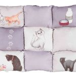 Saltea confortabilă pentru pisici Trixie, 55x45 cm, design elegant