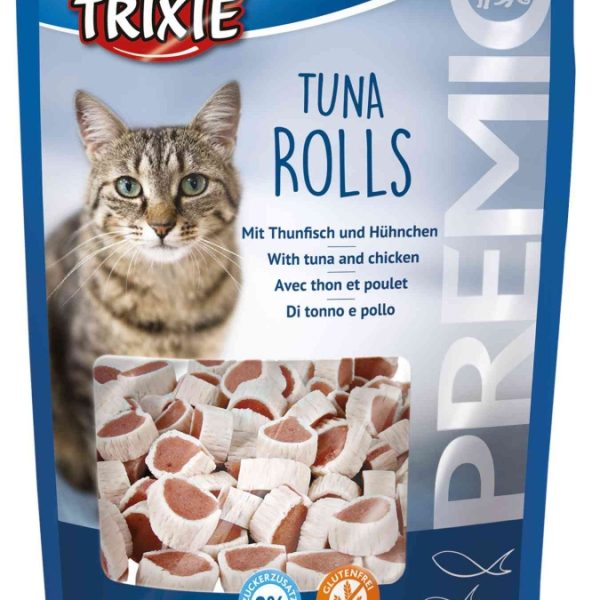 Recompense Pentru Pisici, Premio, Rulouri Cu Ton Si Pui, 50 g, 42732