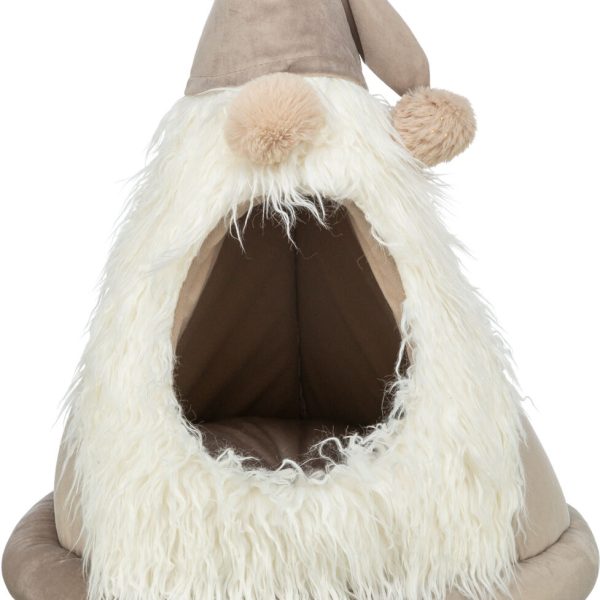 Culcus Festiv pentru Pisici Trixie Pitic, 45x47 cm, Bej