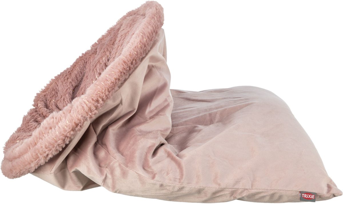 Culcus Trixie Livia Soft pentru pisici, 40x60 cm, Roz Antic - imagine 2