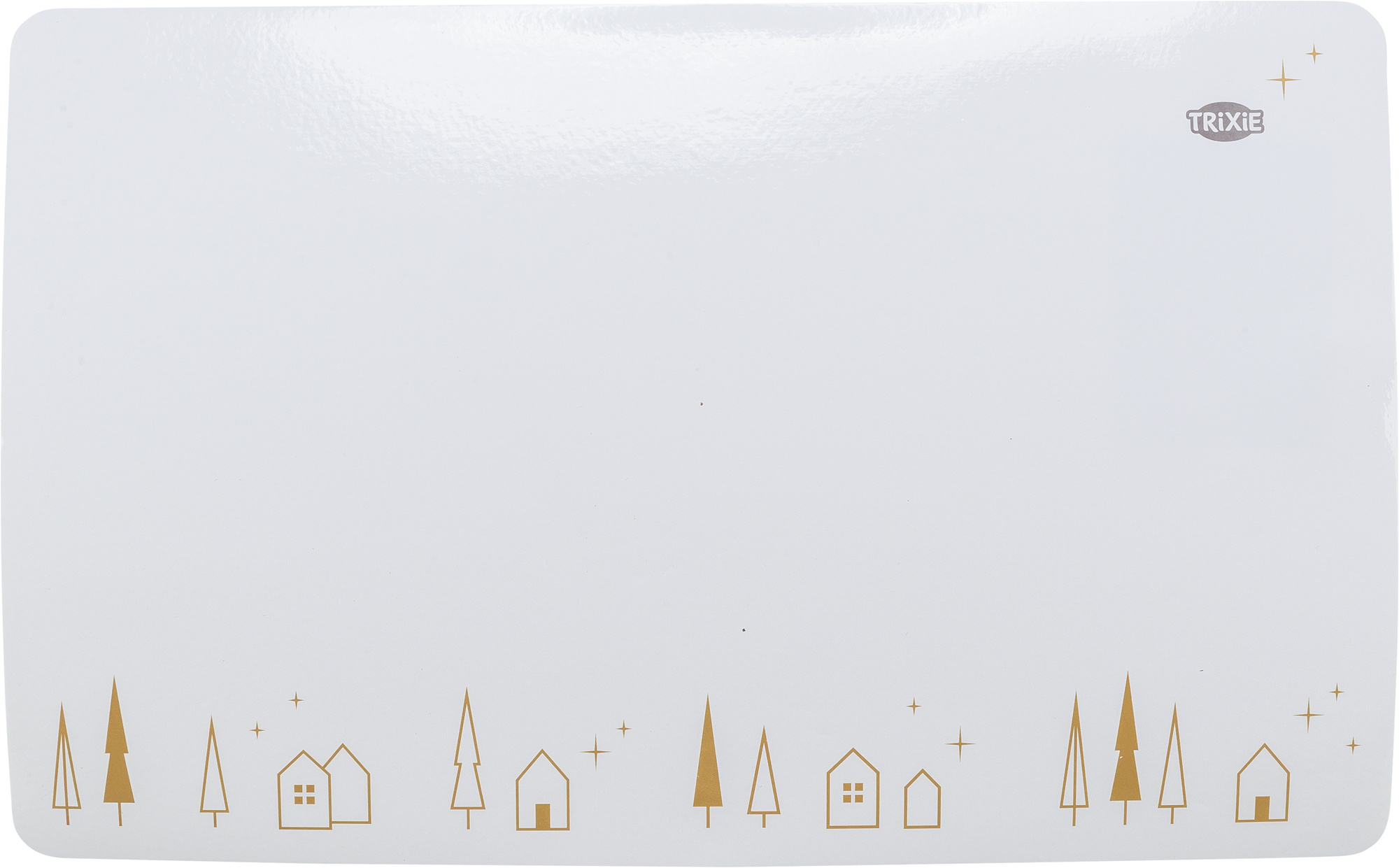 Covoraș pentru câini Xmas, plastic reutilizabil, 44x28 cm, bej Covoraș pentru câini Xmas, plastic reutilizabil, 44x28 cm, bej