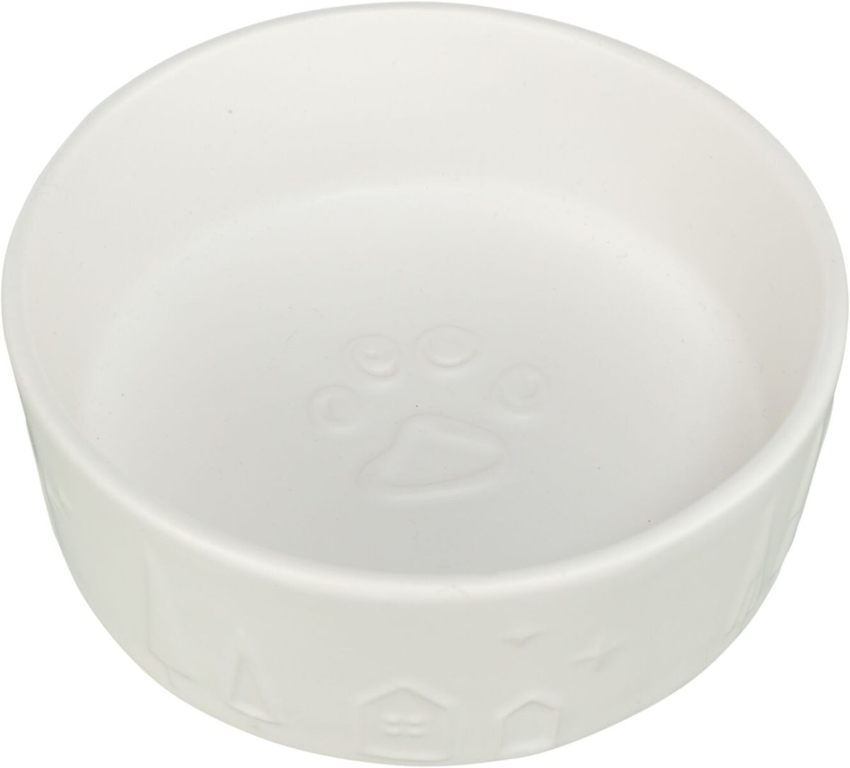 Castron Ceramic Alb Trixie Xmas, 0.8L - Ideal pentru Câini - imagine 2