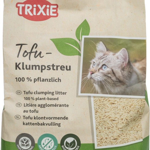 Așternut Tofu Eco pentru Litieră, 4.5 kg - Trixie
