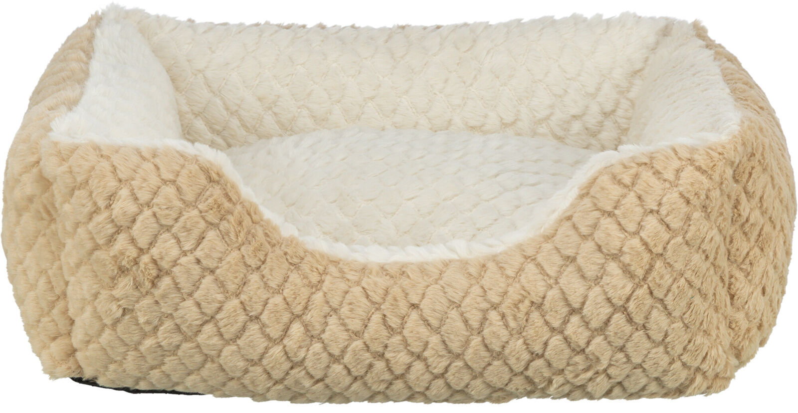 Pat Trixie Kaline Mio pentru câini, 50x40 cm, Maro/Crem, confortabil Pat Trixie Kaline Mio pentru câini, 50x40 cm, Maro/Crem, confortabil