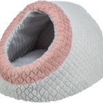 Culcus Trixie Kaline Mio pentru câini mici, Gri/Roz, 35x26x41 cm