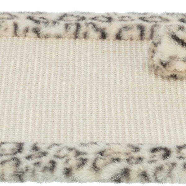 Sisal Plat Leo pentru pisici, 55x35 cm, Crem - Trixie