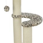 Cat Tree Leo Trixie pentru Pisici, 82 cm, Crem, Stalp Zgariat