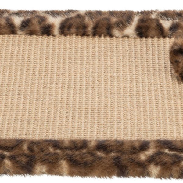 Sisal Plat Leo Trixie, 55x35 cm, Maro – Protejează Mobilierul Pisicii