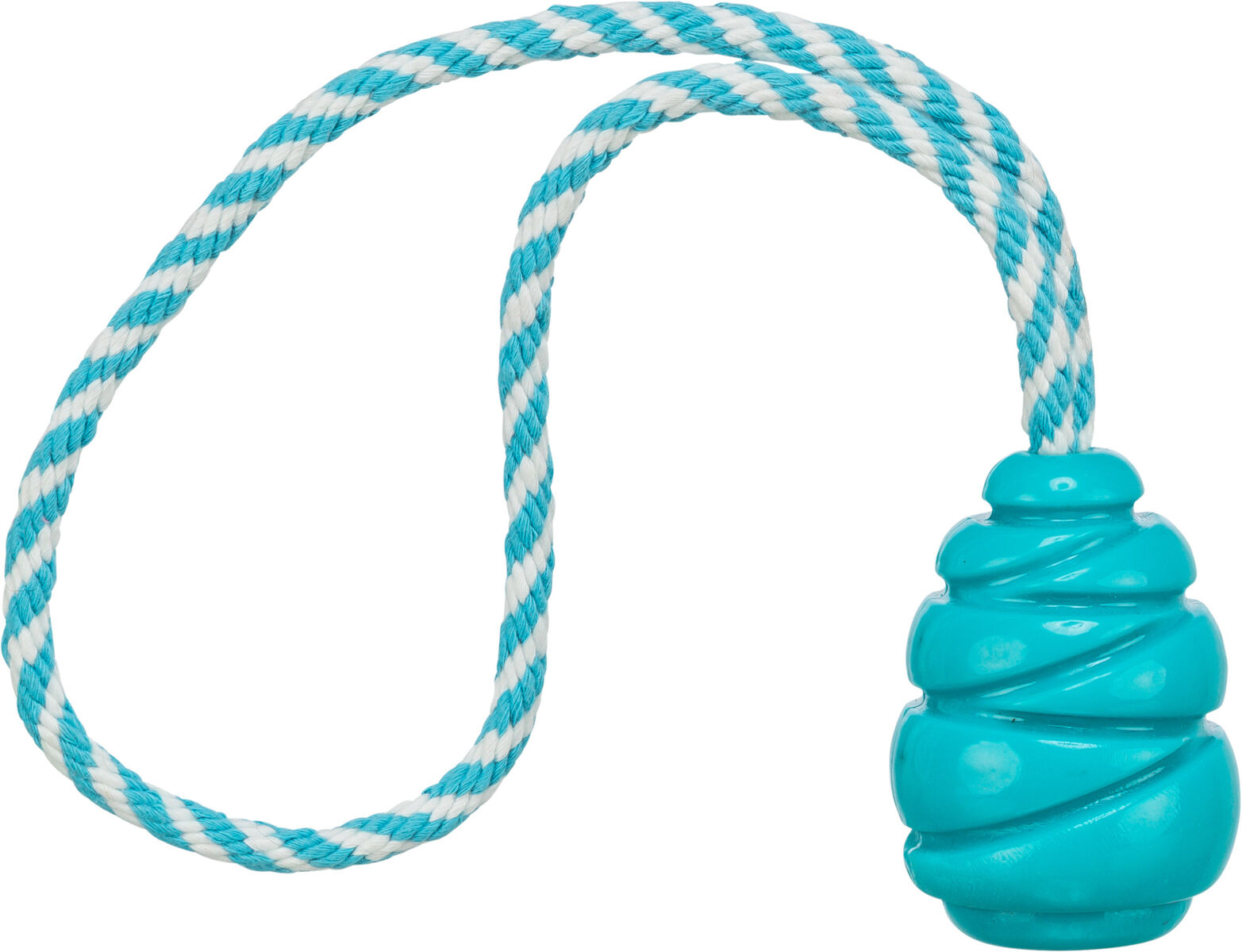 Jucărie Trixie pentru Câini – Jumper cu Frânghie TPR, 33 cm, Petrol Jucărie Trixie pentru Câini – Jumper cu Frânghie TPR, 33 cm, Petrol
