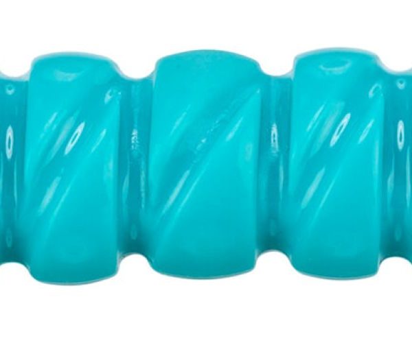 Stick TPR pentru câini Trixie, 14 cm, alternativă sigură, petrol