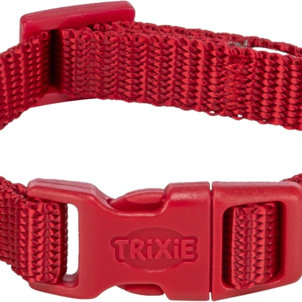 Zgarda Câini Trixie Premium Roșie, XXS-XS, 15-25 cm, 10 mm