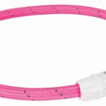 Zgarda LED Pink Trixie, M-L 45 cm