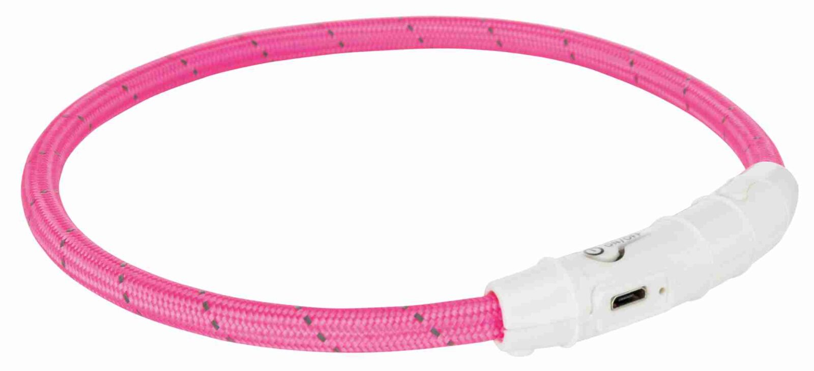 Zgarda LED Pink Trixie, M-L 45 cm Zgarda LED Pink Trixie, M-L 45 cm