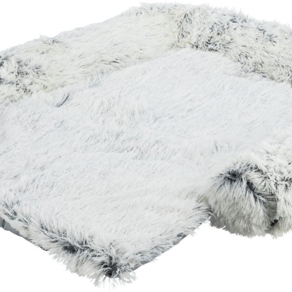 Pat Protectie Trixie Harvey, 90x90 cm, Alb/Negru pentru Canapea