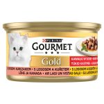 Purina Gourmet Gold cu Somon și Pui în Sos - 85 g