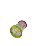 Tub Plastic Drept pentru Cusca de Hamster FOP, 3"1/2 - imagine 2